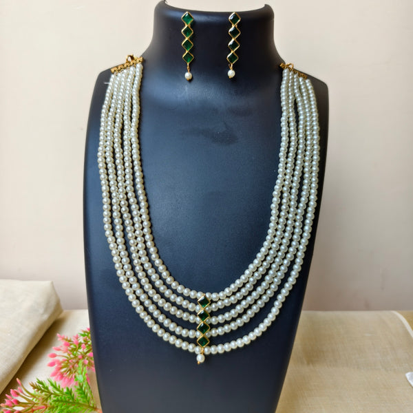 Classic Grace Pearl Layered Haram