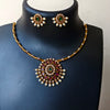 Regal Blossom Antique Necklace