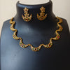 Celestial Crescent Antique Choker