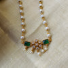 Emerald Bloom Pearl Short Haram