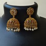 Heritage Pearl Dome Jhumkas