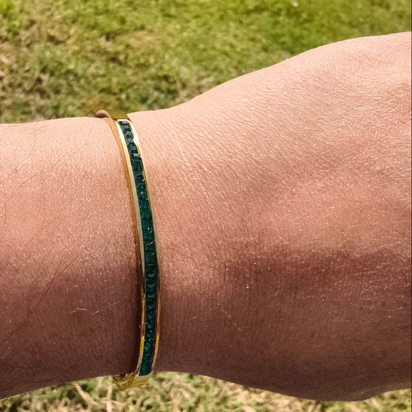 Emerald Glow Bracelet