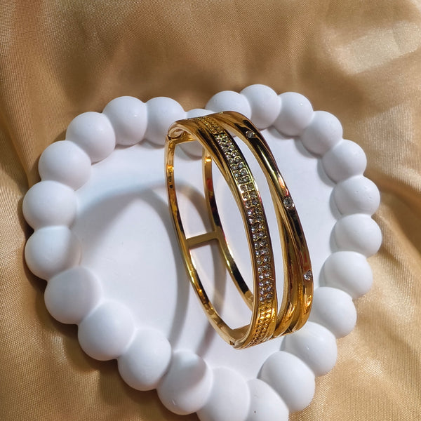 LuxeLayer Triple Bracelet