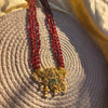 Royal Ruby Multi-Layer Beads Necklace