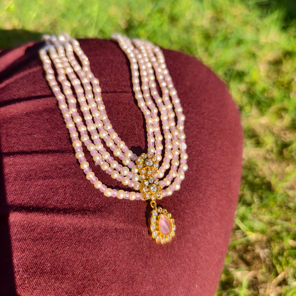 Ethnic Pearl Beads Jewelry Set for Women