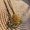 Lakshmi Pearl Temple Necklace Set