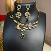 Emerald Peacock Radiance Necklace Set
