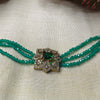Crystal Beads Choker Necklace