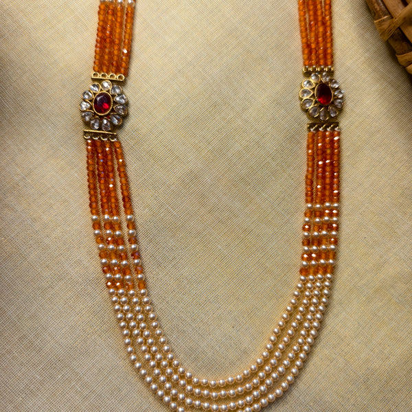 Multi-Layer Pearl Beads Necklace