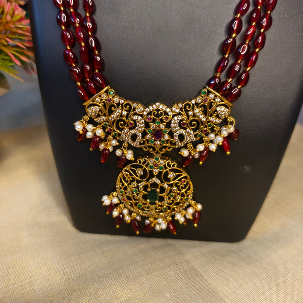 Traditional Maharani Style Beads Necklace