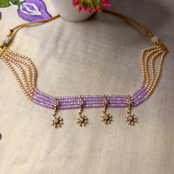 Starlight Beads Choker Necklace