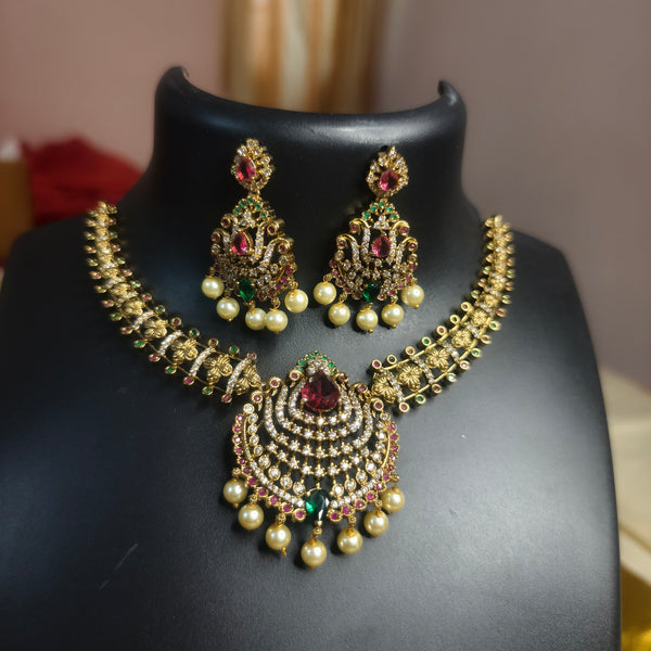 Traditional Wedding Necklace Set for Women