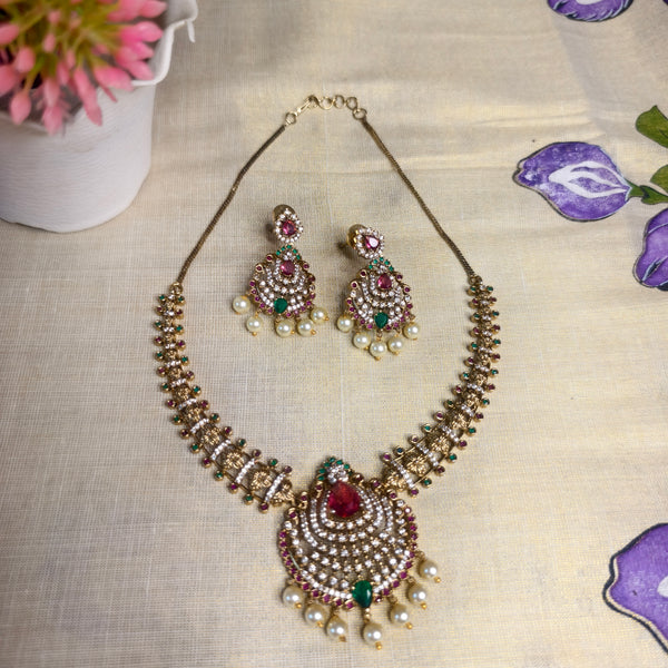 Traditional Wedding Necklace Set for Women