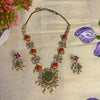 Navratna Bloom Heritage Necklace Set