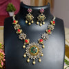Navratna Bloom Heritage Necklace Set