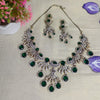 Emerald Royale Statement Necklace Set
