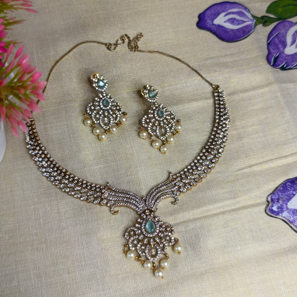 Celeste Pearl Elegance Necklace Set