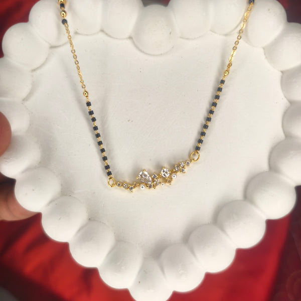Celestial Bloom Anti-Tarnish Designer Mangalsutra