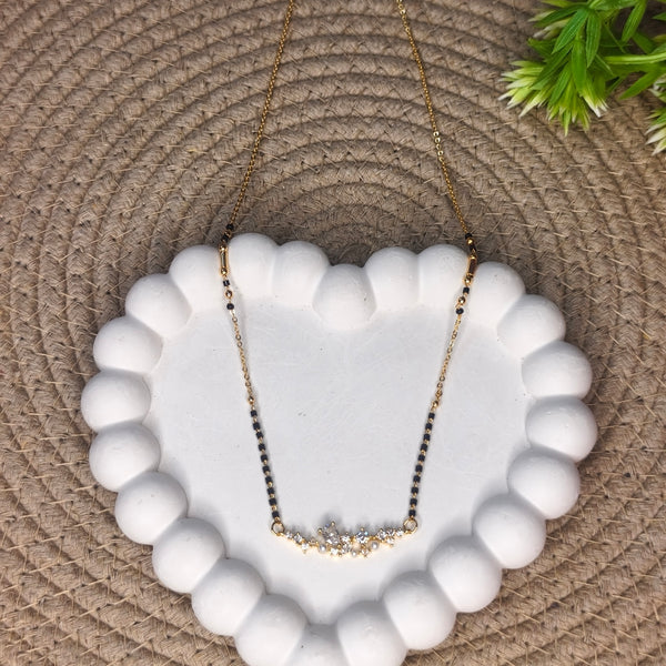 Celestial Bloom Anti-Tarnish Designer Mangalsutra