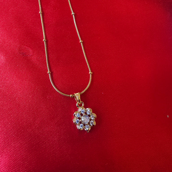 Daisy Spark Anti-Tarnish Pendant Chain