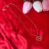 Eternal Heart Anti-Tarnish Crystal Pendant Chain