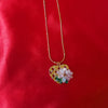 BloomCharm Floral Anti-Tarnish Pendant Chain