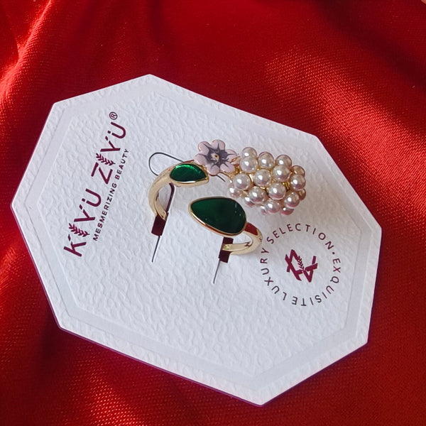 Pearl Bloom Anti-Tarnish Flexible Ring