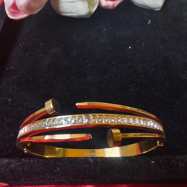 Luxe Nail Crystal Anti-Tarnish Bracelet (Baby Size)