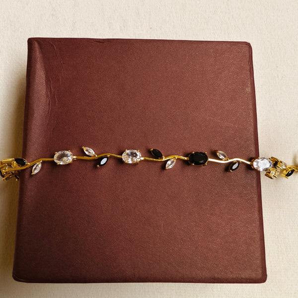 Midnight Bloom Tulip Bracelet