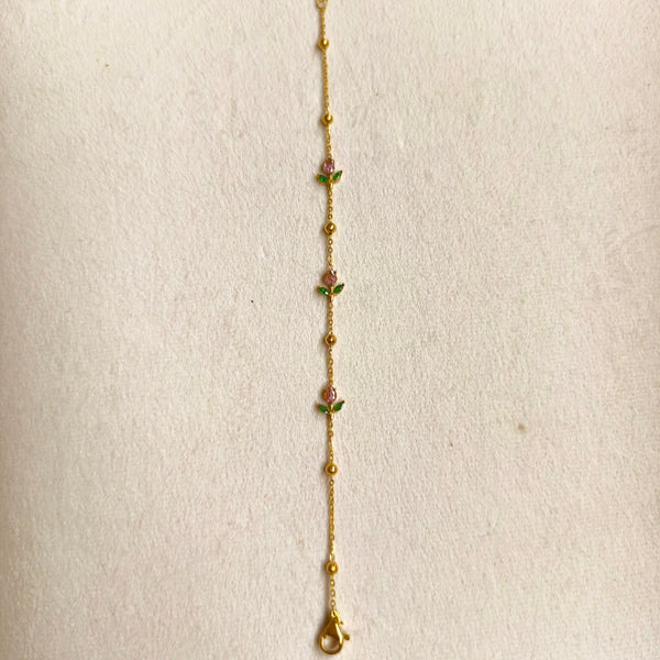 Dainity Tulip bracelet