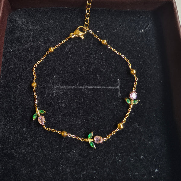 Dainity Tulip bracelet