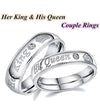 Royal Bond Couple Rings – Her King & His Queen 👑💎