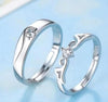 Eternal Harmony Couple Rings – Silver Love Bands ✨💞