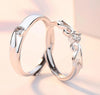 Eternal Harmony Couple Rings – Silver Love Bands ✨💞