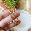 Wave Luxe Anti-Tarnish Bangle Set of 3