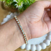 SparkleAura Tennis Bracelet