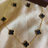 Luxe Black Clover Glow Set