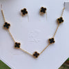 Luxe Black Clover Glow Set