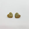 Golden Heart Aura Anti-Tarnish Earrings