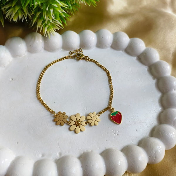 Berry Bloom Tennis Bracelet