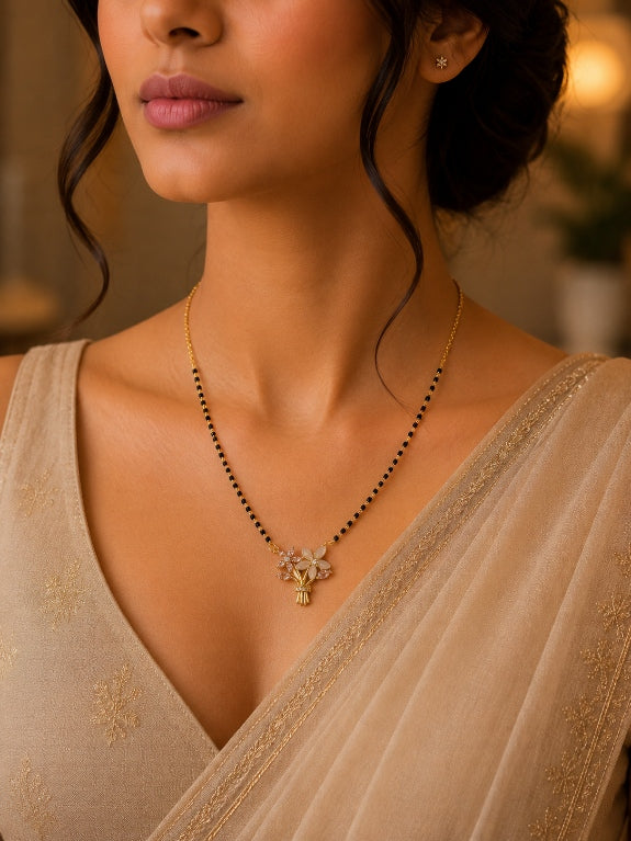 Blossom Grace Anti-Tarnish Mangalsutra
